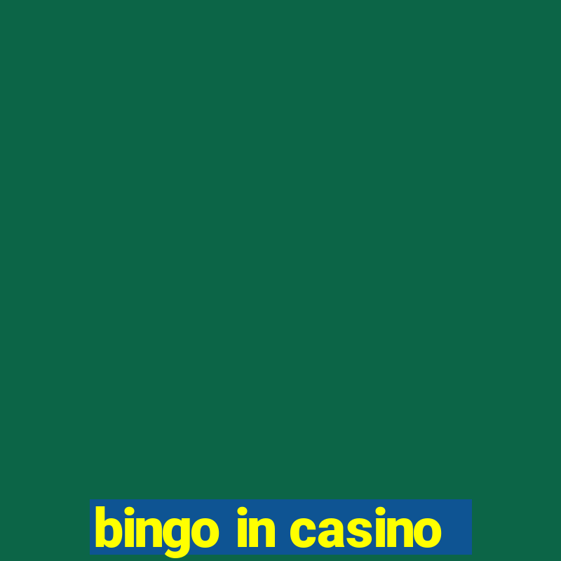 bingo in casino