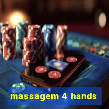 massagem 4 hands