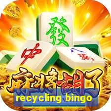 recycling bingo