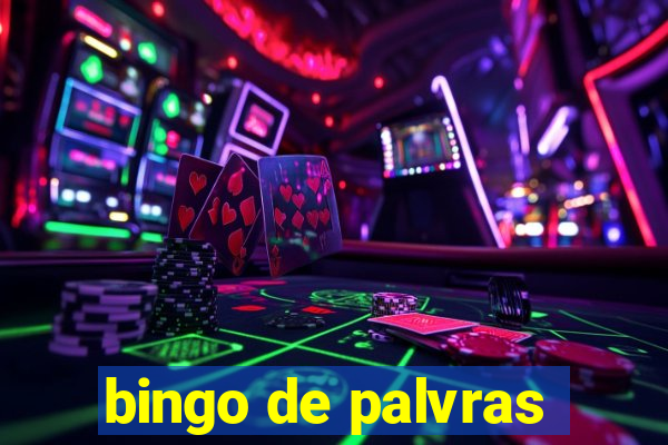 bingo de palvras