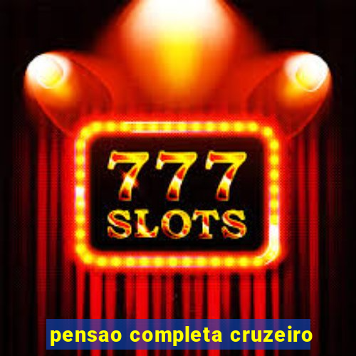 pensao completa cruzeiro