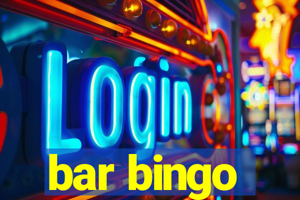 bar bingo