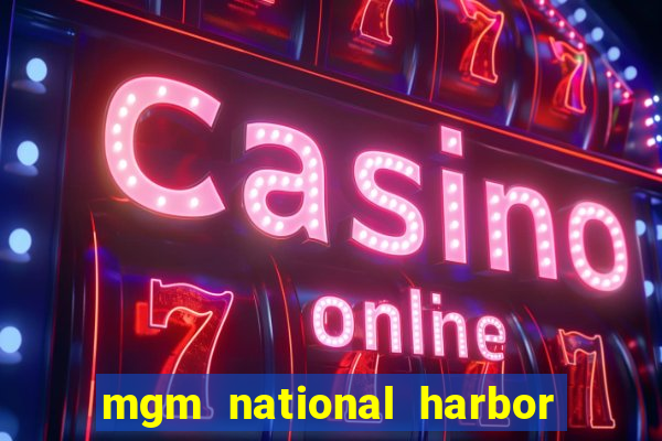 mgm national harbor hotel and casino