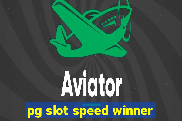 pg slot speed winner