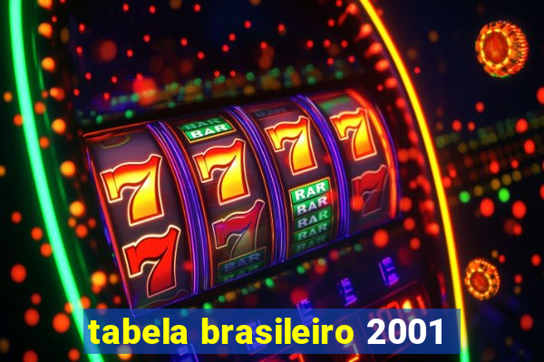 tabela brasileiro 2001