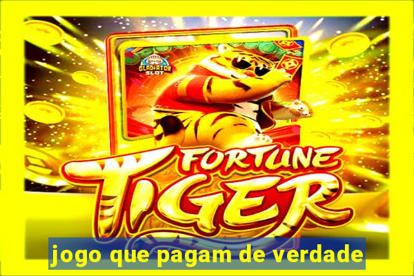 jogo que pagam de verdade