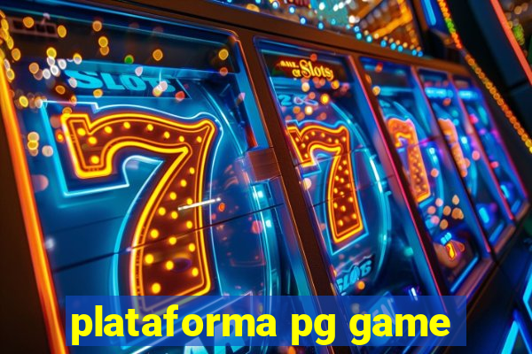 plataforma pg game