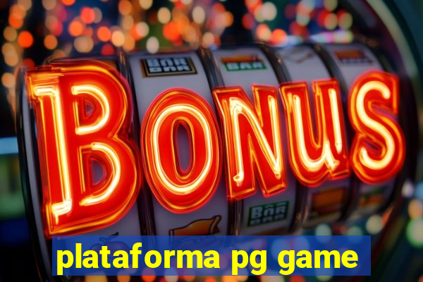 plataforma pg game