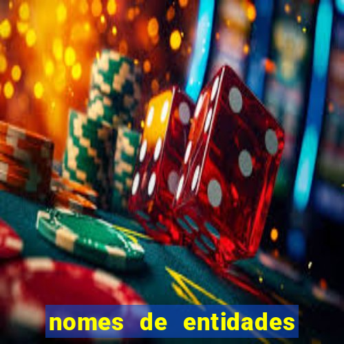 nomes de entidades do mal