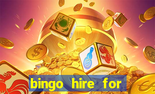 bingo hire for parties leigh