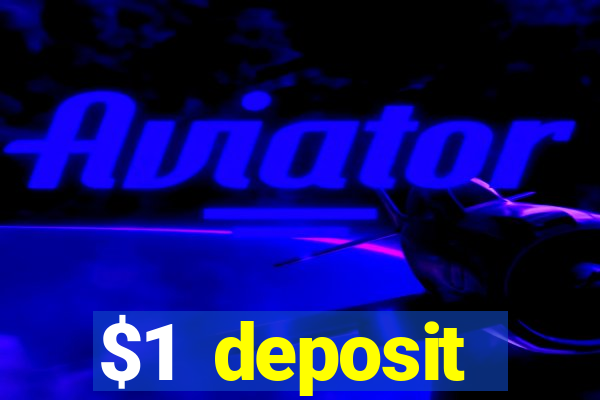 $1 deposit microgaming casino