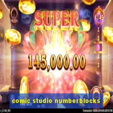 comic studio numberblocks