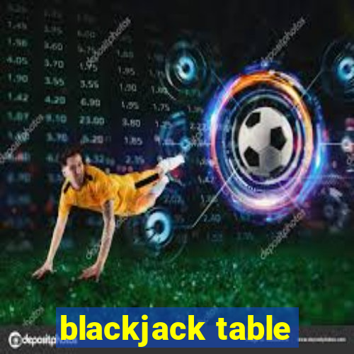 blackjack table