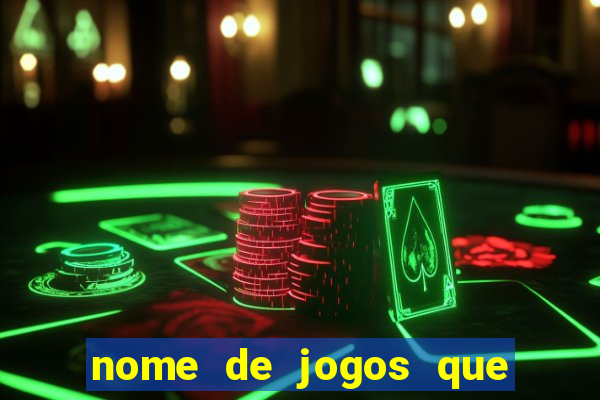 nome de jogos que ganha dinheiro de verdade