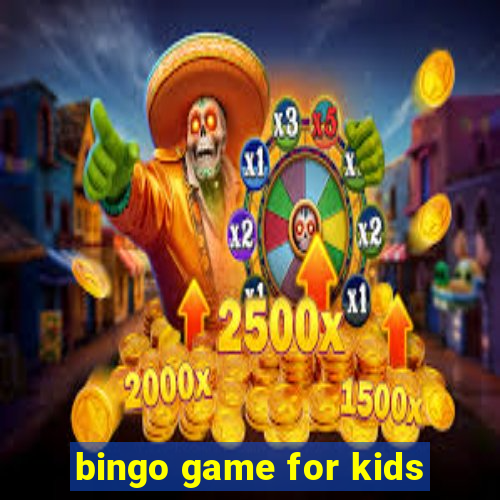 bingo game for kids