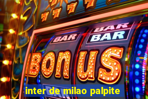 inter de milao palpite