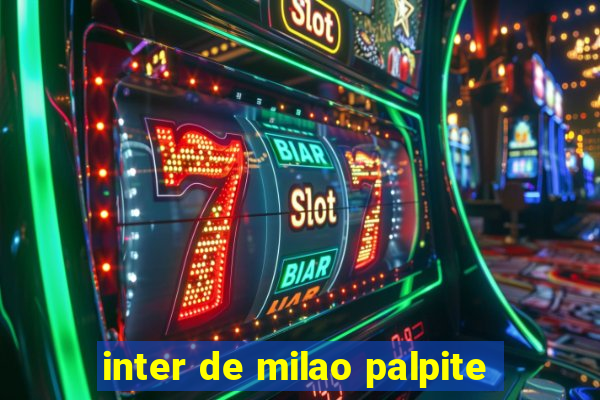 inter de milao palpite