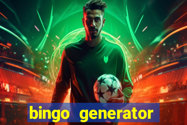 bingo generator with images