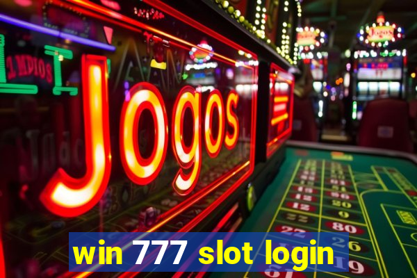 win 777 slot login