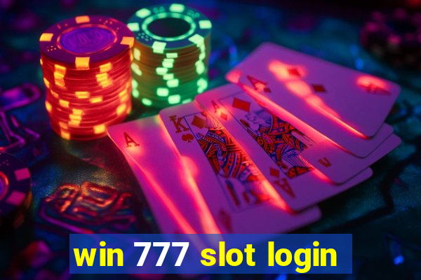 win 777 slot login