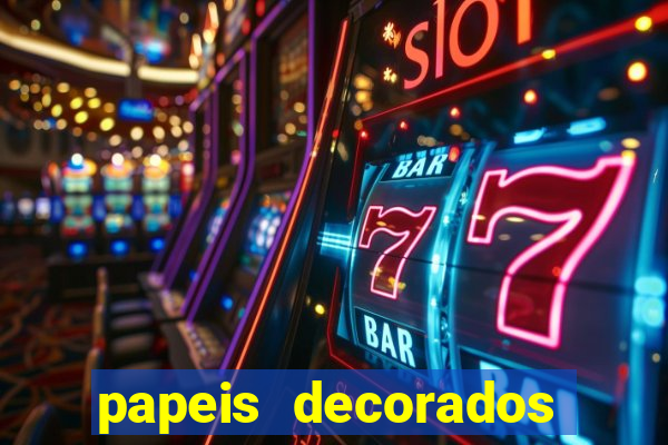 papeis decorados para imprimir