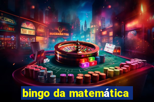 bingo da matemática