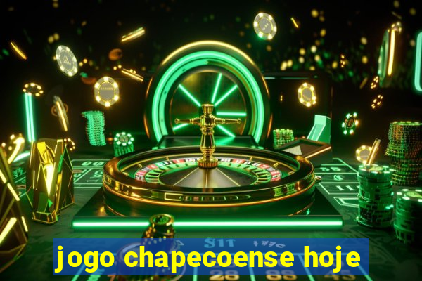 jogo chapecoense hoje