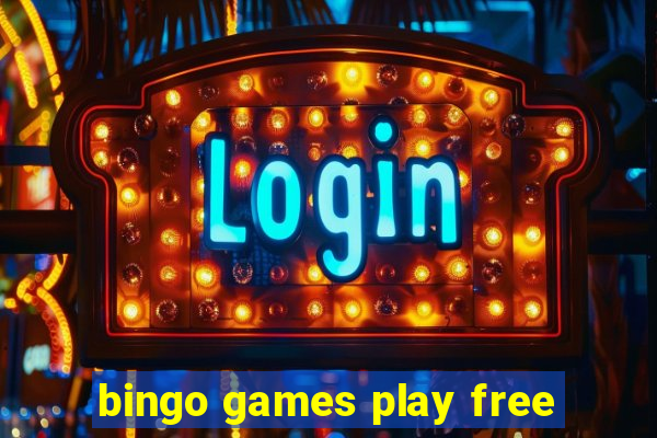 bingo games play free