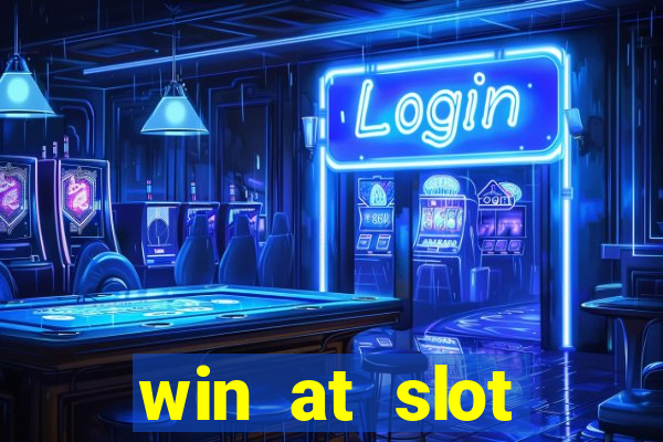 win at slot machines in casinos