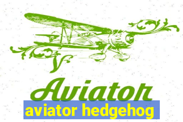 aviator hedgehog