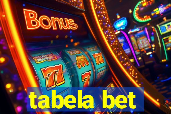 tabela bet