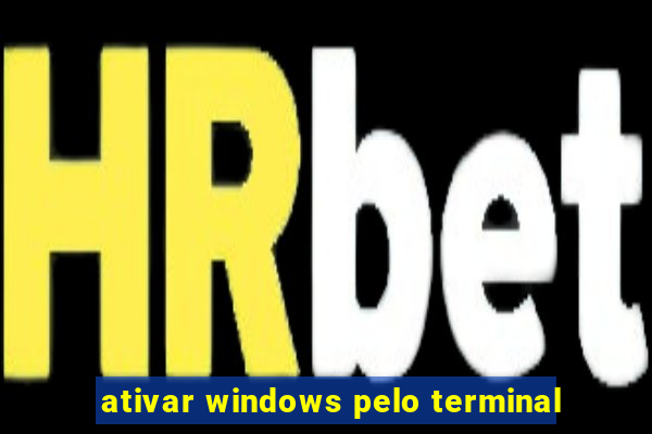 ativar windows pelo terminal