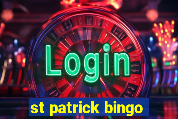 st patrick bingo