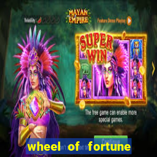 wheel of fortune slot machine