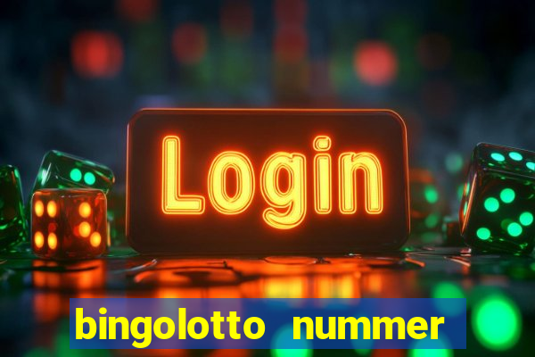 bingolotto nummer ettans bingo