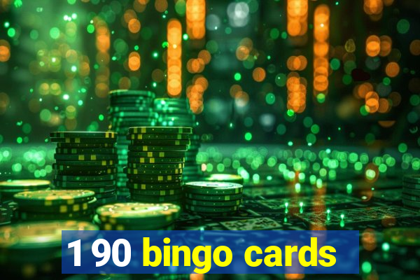 1 90 bingo cards