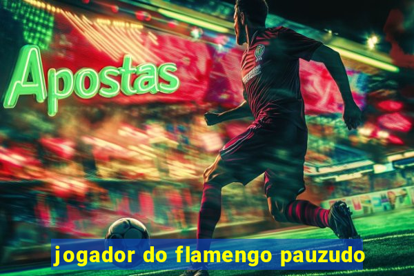 jogador do flamengo pauzudo