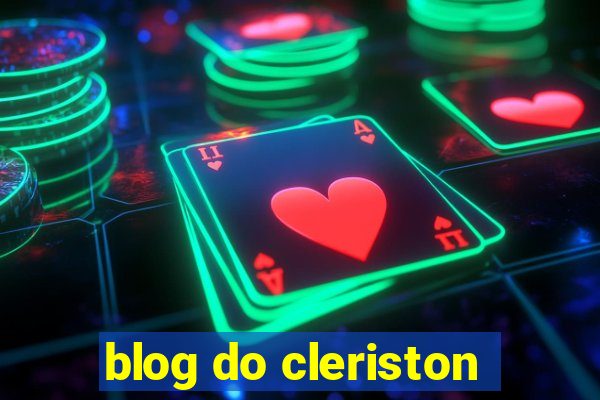 blog do cleriston