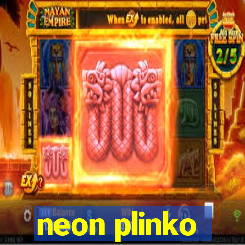 neon plinko