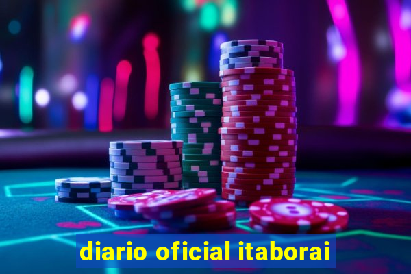 diario oficial itaborai