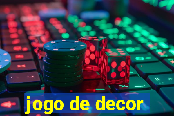 jogo de decor