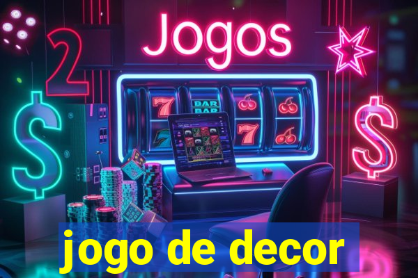 jogo de decor