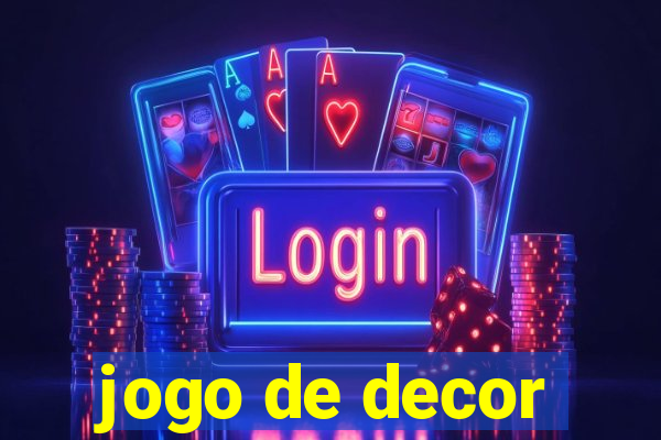 jogo de decor