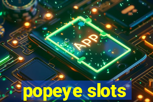 popeye slots