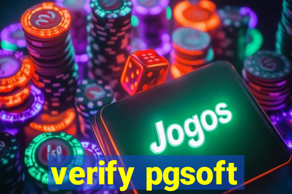 verify pgsoft