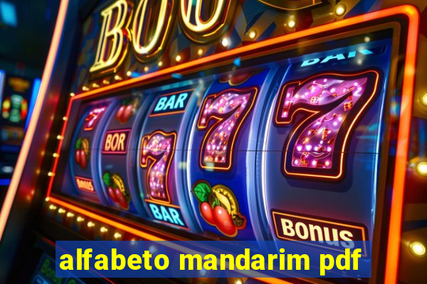 alfabeto mandarim pdf