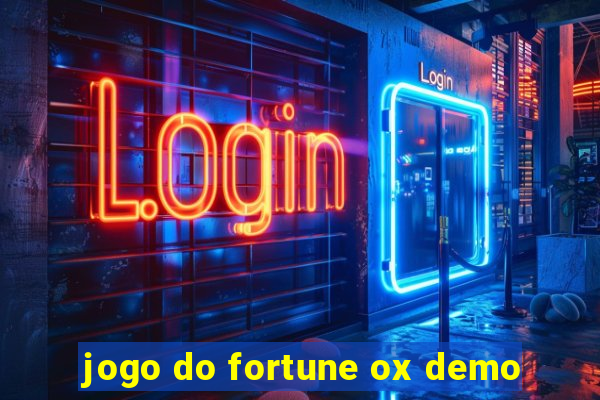 jogo do fortune ox demo