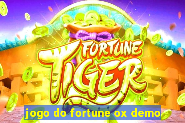 jogo do fortune ox demo