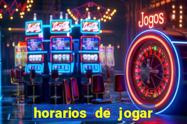 horarios de jogar no fortune tiger