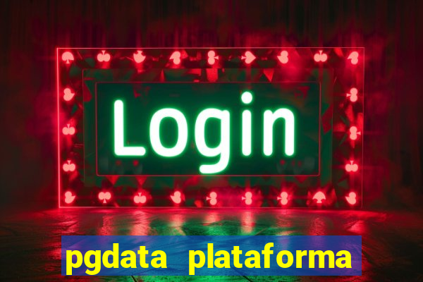 pgdata plataforma de jogos